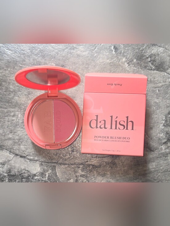 Da Lish Other - Da Lish Powder Blush Duo — Peachy Keen 0.25oz BNIB